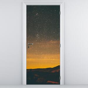 Foto tapeta za vrata - Zvjezdano nebo (95x205cm)