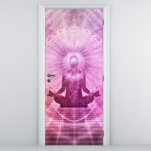 Foto tapeta za vrata - Meditacija (95x205cm)