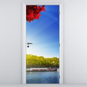 Foto tapeta za vrata - Jesen u Parizu (95x205cm)