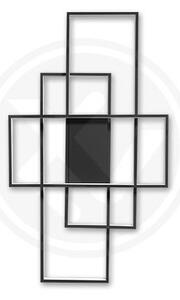 Galaxis Hydra LED luster 126W 90x50x8 cm crni