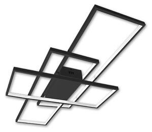 Galaxis Pegasus LED luster 130W 105x50x8 cm crni