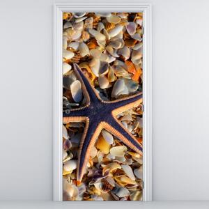 Foto tapeta za vrata - Morska zvijezda (95x205cm)