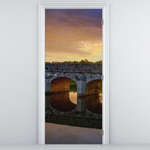 Foto tapeta za vrata - Most (95x205cm)