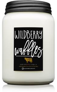 Milkhouse Candle Co. Farmhouse Wildberry Waffles mirisna svijeća Mason Jar 737 g