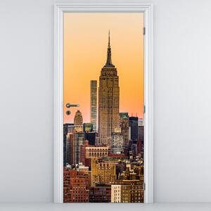 Foto tapeta za vrata - New York (95x205cm)
