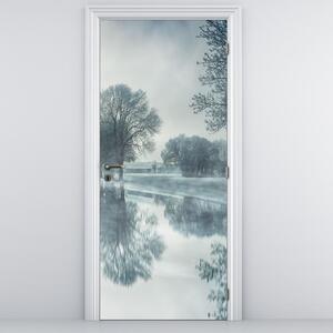 Foto tapeta za vrata - Zimska priroda (95x205cm)