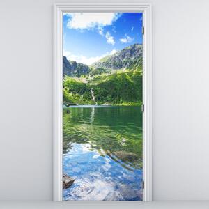 Foto tapeta za vrata - Jezero u Tatrama (95x205cm)
