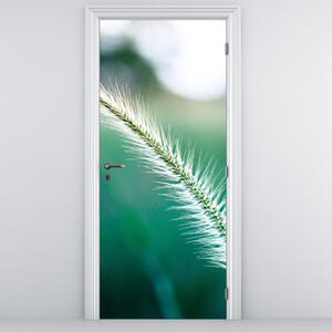 Foto tapeta za vrata - Vlat trave (95x205cm)