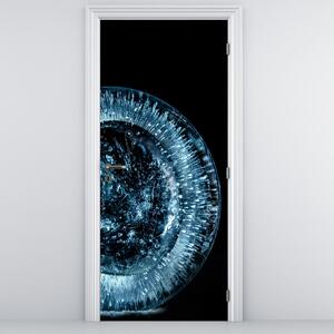 Foto tapeta za vrata - Ledene kapi (95x205cm)