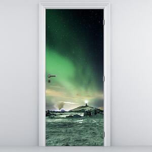 Foto tapeta za vrata -Polarna svijetlost (95x205cm)