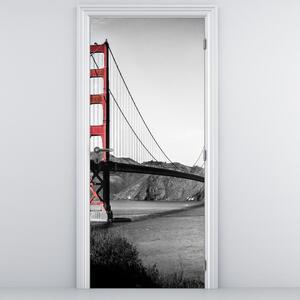 Foto tapeta za vrata - Most (95x205cm)