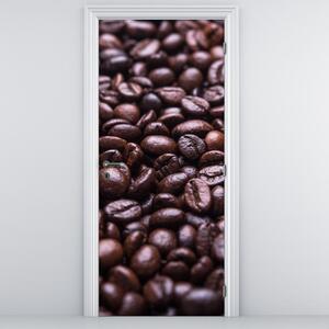 Foto tapeta za vrata - Zrna kave (95x205cm)