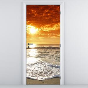 Foto tapeta za vrata - Zalazak sunca na Korzici (95x205cm)