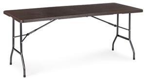 Ugostiteljski sklopivi stol 180 cm - tamno smeđi