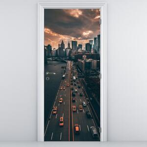 Foto tapeta za vrata - Manhattan (95x205cm)