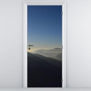 Foto tapeta za vrata - Iznad planinskih vrhova (95x205cm)