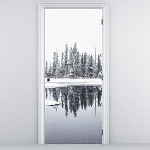 Foto tapeta za vrata - Bilo je bijelo (95x205cm)
