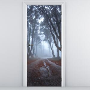 Foto tapeta za vrata - Na kišni dan (95x205cm)
