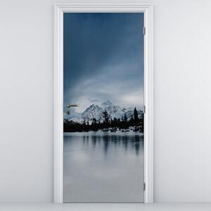 Foto tapeta za vrata - Na zaleđenom jezeru (95x205cm)