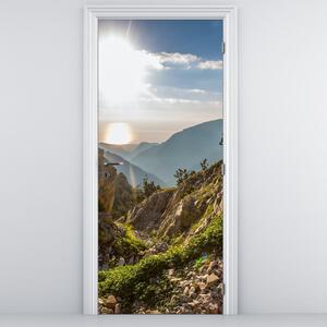 Foto tapeta za vrata - Planina Olimp (95x205cm)