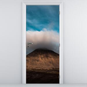 Foto tapeta za vrata - Oblak iznad vrha (95x205cm)
