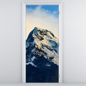 Foto tapeta za vrata - Snježne planine (95x205cm)