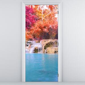 Foto tapeta za vrata - Tirkizna laguna (95x205cm)