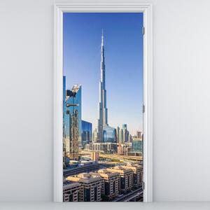 Foto tapeta za vrata - Dubajsko jutro (95x205cm)
