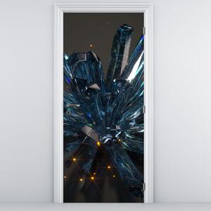 Foto tapeta za vrata - Kristal (95x205cm)