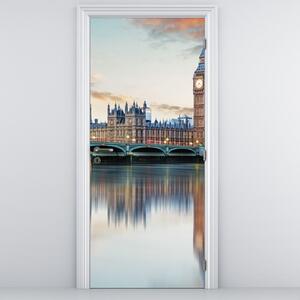 Foto tapeta za vrata - Londonski Houses of Parliament (95x205cm)