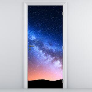 Foto tapeta za vrata - Noćne ljepote zvijezda (95x205cm)