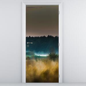Foto tapeta za vrata - Planinski krajolik (95x205cm)