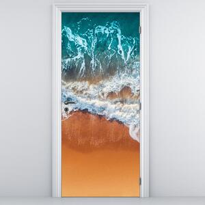 Foto tapeta za vrata - Morska plaža (95x205cm)