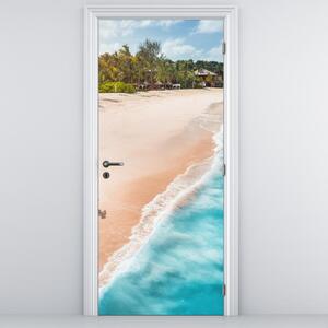 Foto tapeta za vrata - Trčanje na plaži (95x205cm)