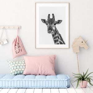 Plakat - Žirafa (A4)
