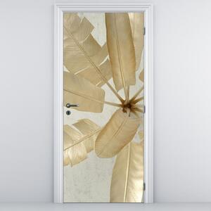 Foto tapeta za vrata - Palmino lišće (95x205cm)