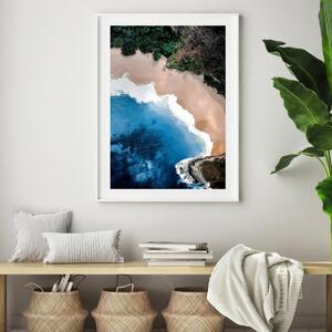 Plakat - Ocean, pijesak, greben (A4)