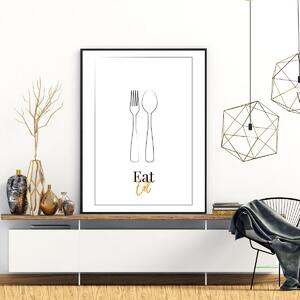 Plakat - Eat (A4)