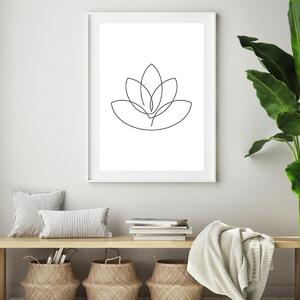 Plakat - Lotus Flower (A4)
