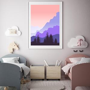 Plakat - Planinski krajolik (A4)