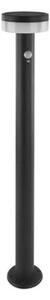 Emos LED solarna vrtna svjetiljka TERION, senzor pokreta, antracit, 2W, 3000K, IP44, 805mm