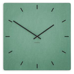 Zidni sat Luxhora Pura Square Mint Green 11 boja kazaljki