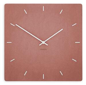 Zidni sat Luxhora Pura Square Red 11 boja kazaljki