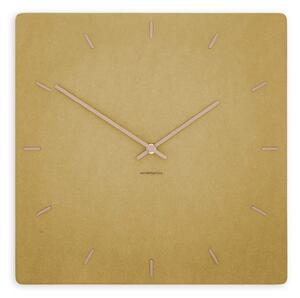 Zidni sat Luxhora Pura Square Yellow 11 boja kazaljki