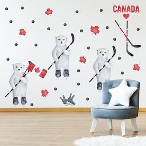 Zidne naljepnice - Hokej u Kanadi