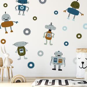 Zidne naljepnice - Roboti I