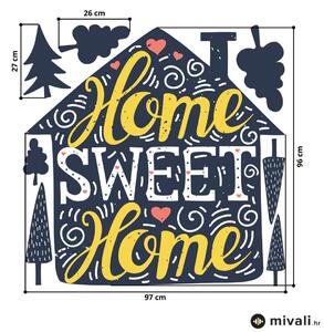 Zidne naljepnice - Sweet home