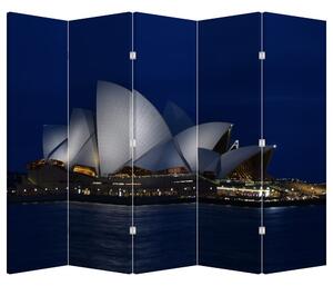 Paravan - Noćni Sydney (210x170 cm)