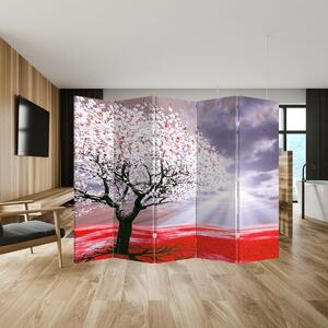 Paravan - Crveno drvo (210x170 cm)