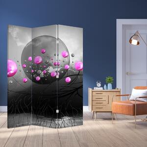 Paravan - Ružičaste kuglice (126x170 cm)